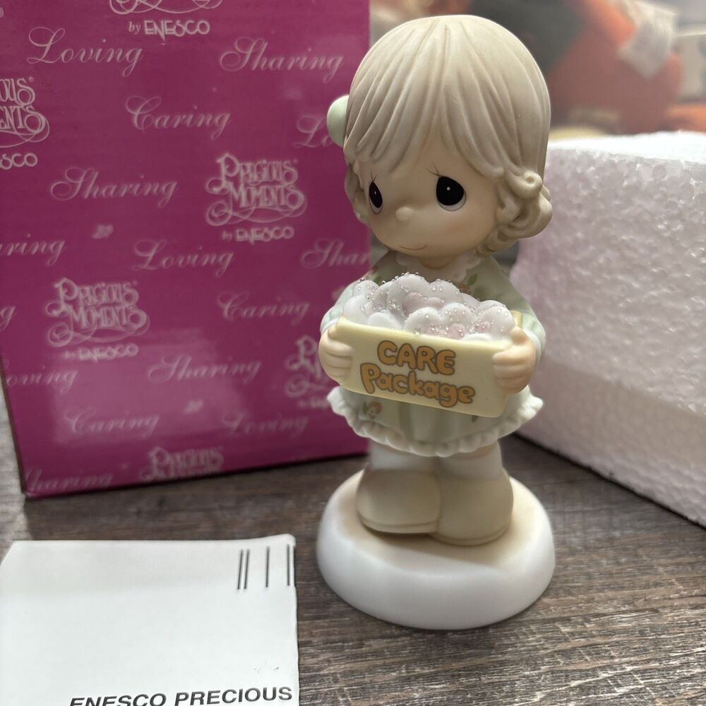 Precious Moments 112864 I Can’t Give You Anything But Love, Care Package Enesco